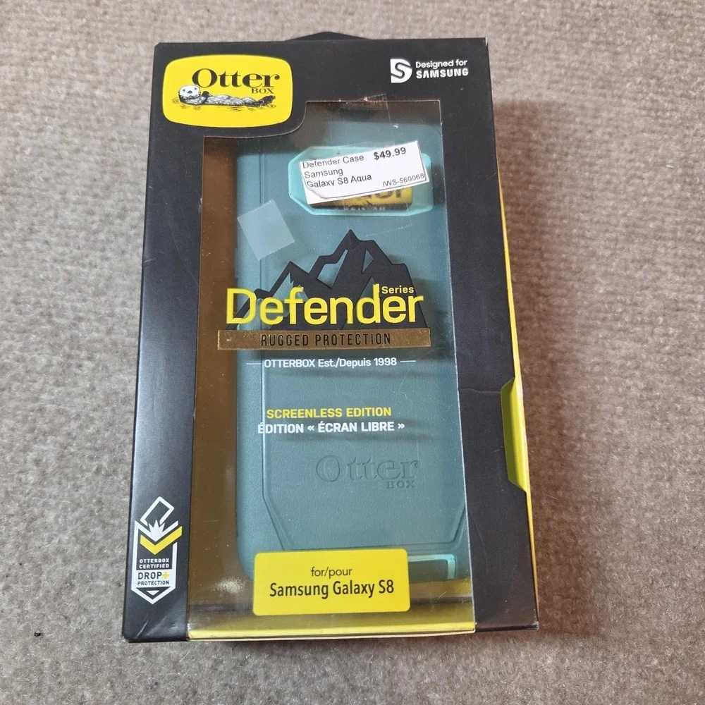 OtterBox Defender Series Rugged Teal Case for Samsung Galaxy S8 Screenless